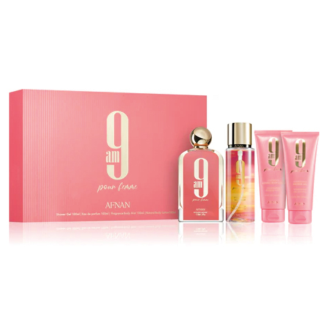 AFNAN COFRE 9 AM POUR FEMME EDP X 100 ML.